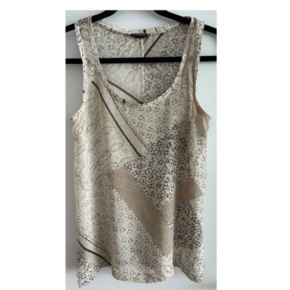 Club Monaco Tan Sleeveless Top XS - Picture 1 of 4